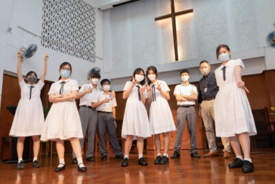 學生領袖熱心服務